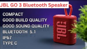 JBL GO 3 Bluetooth Speaker